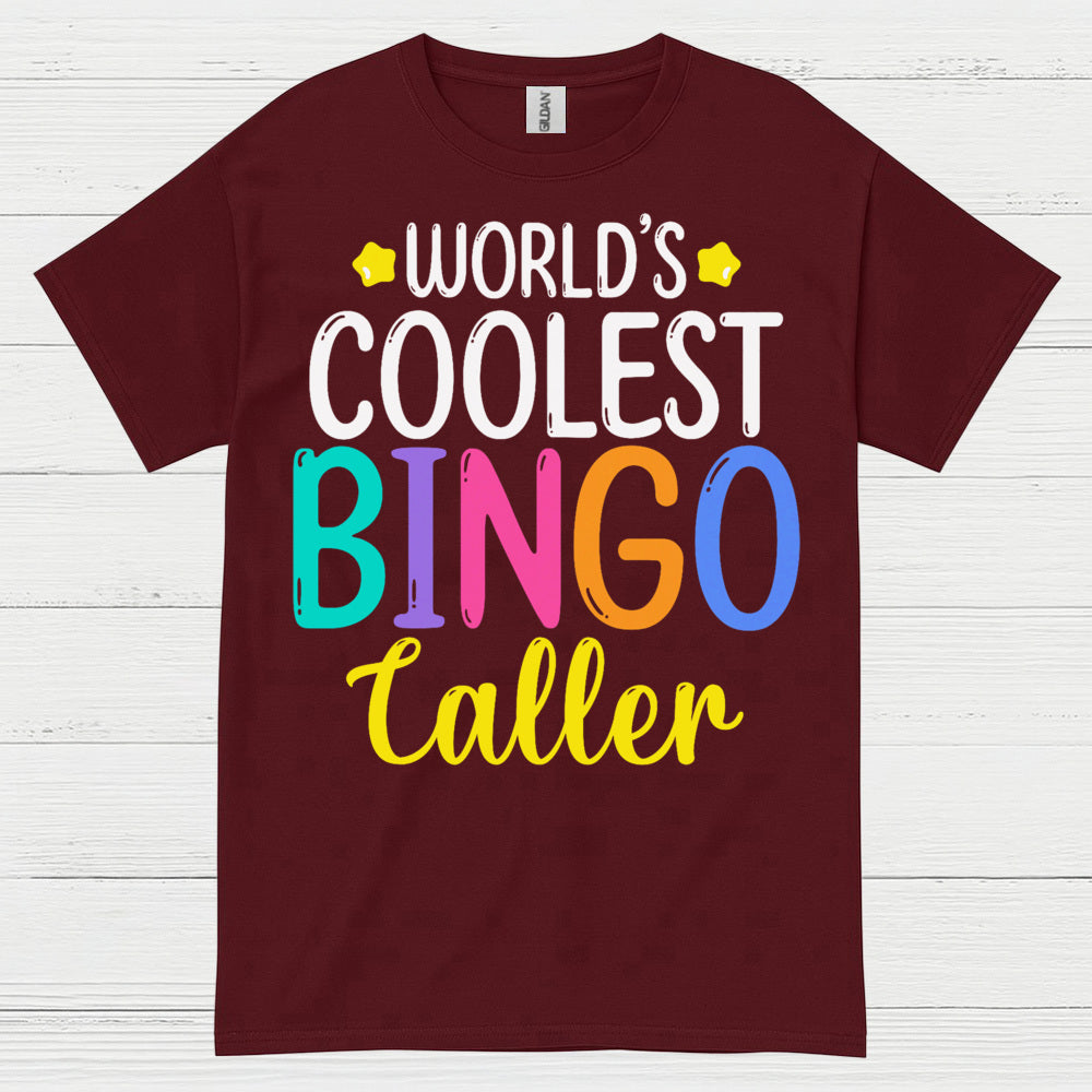 Worlds Coolest Bingo Caller T Shirt