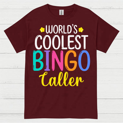 Worlds Coolest Bingo Caller T Shirt
