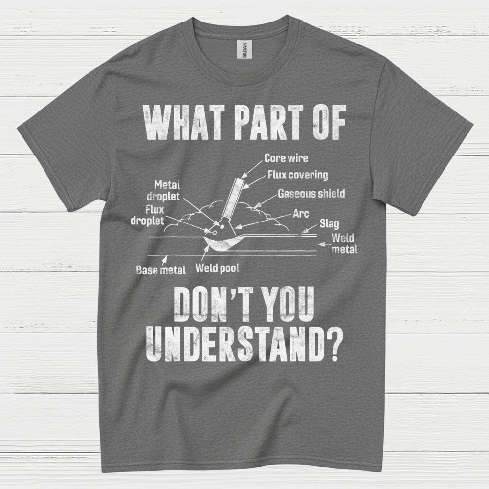 What Part Of Welding Diagram T Shirt