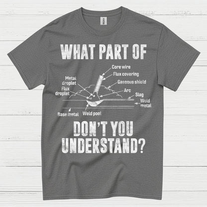 What Part Of Welding Diagram T Shirt