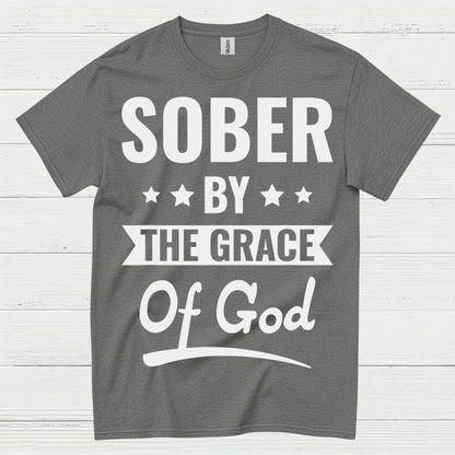Sober By The Grace Of God Christian T Shirt
