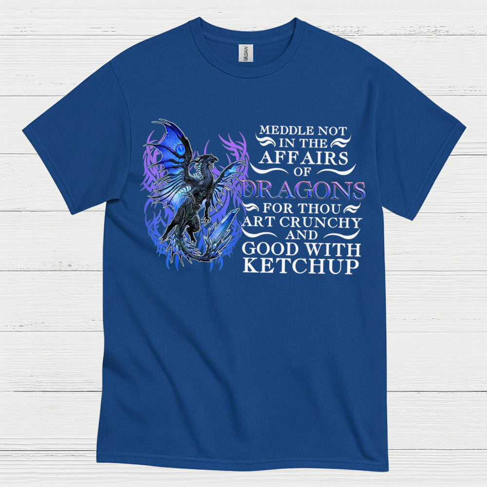 Good With Ketchup Dragon T Shirt