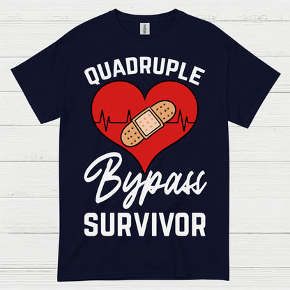 Quadruple Bypass Survivor T Shirt