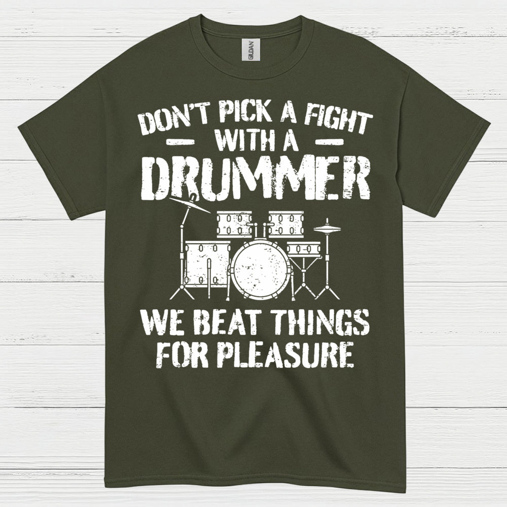 Don’t Mess With A Drummer T Shirt