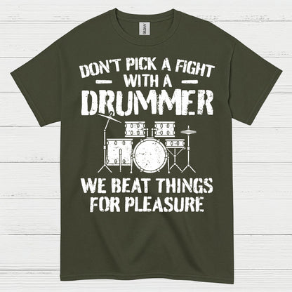 Don’t Mess With A Drummer T Shirt
