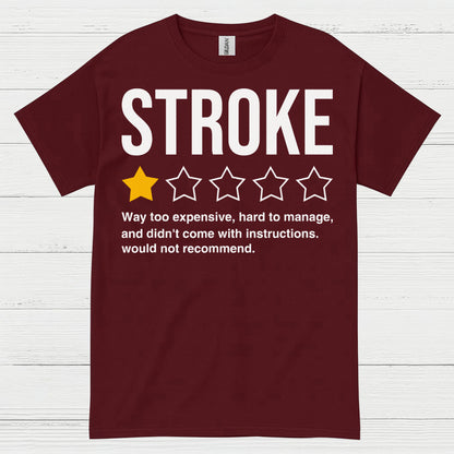 Stroke Review Humor Awareness T Shirt