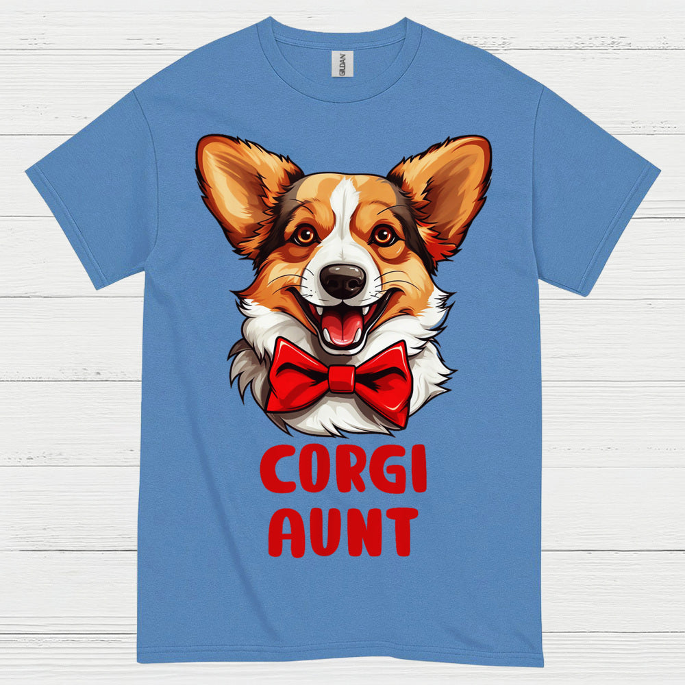 Corgi Aunt Cute Dog Lover T Shirt
