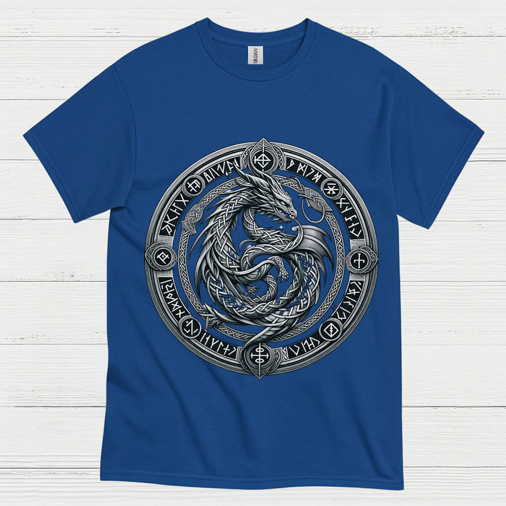 Celtic Dragon Circle T Shirt