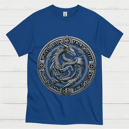 Celtic Dragon Circle T Shirt