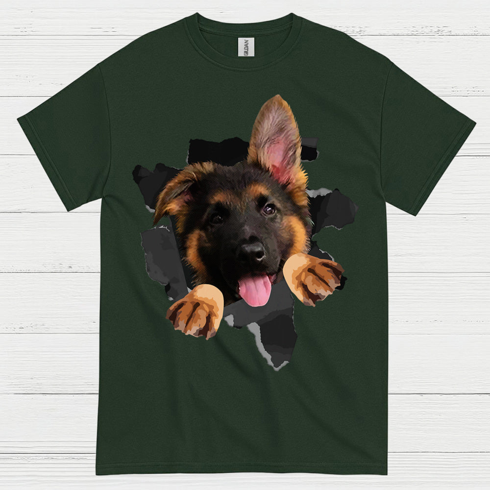 Playful German Shepherd Puppy T Shirt