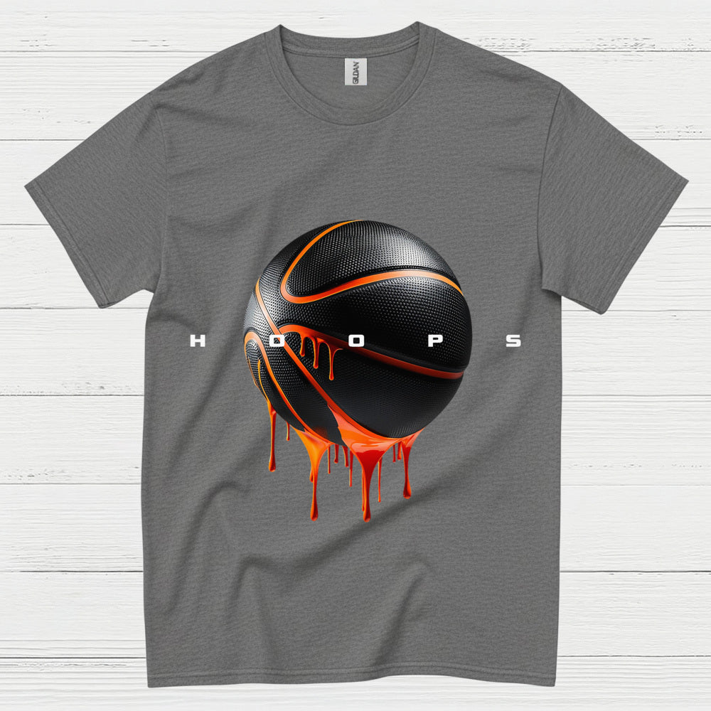 Dripping Basketball Hoops T Shirt