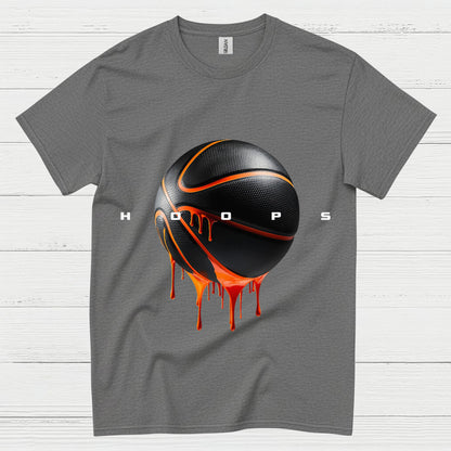 Dripping Basketball Hoops T Shirt