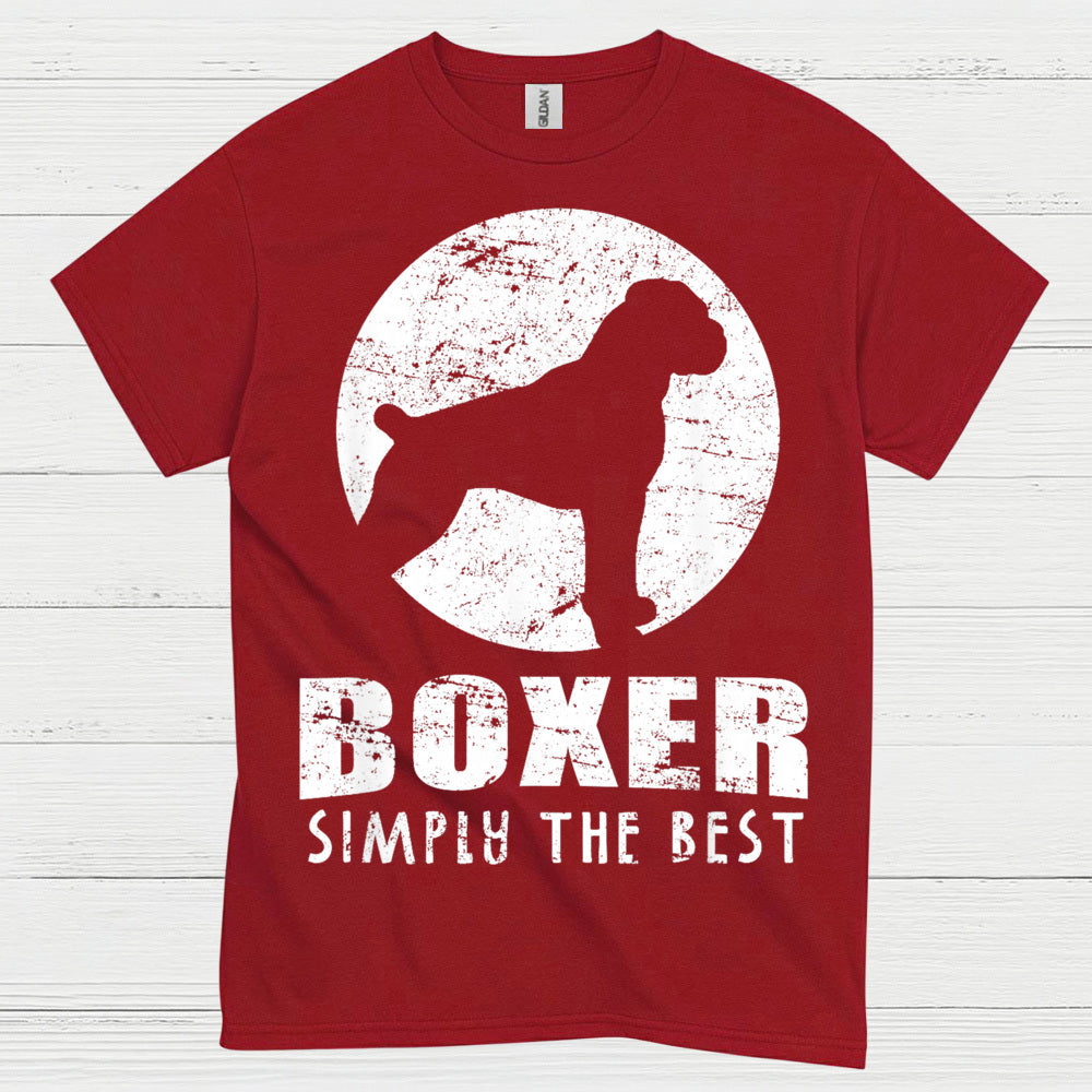 Boxer Simply The Best Dog T Shirt