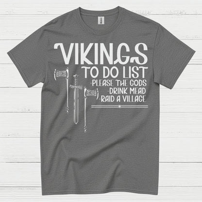 Vikings To Do List T Shirt