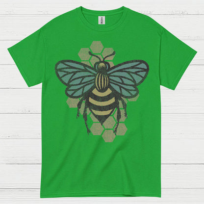 Vintage Honey Bee Nature Lover T Shirt