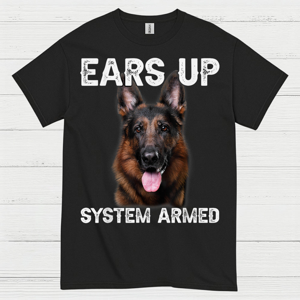 Alert Mode German Shepherd T Shirt