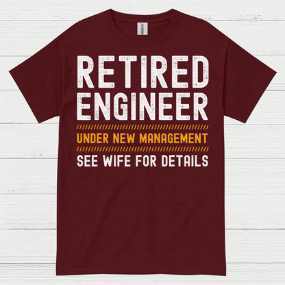 Retired Engineer Humor T Shirt