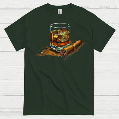 Whiskey And Cigar Classic T Shirt