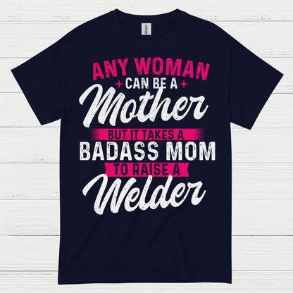 Proud Welder Mom Welding T Shirt