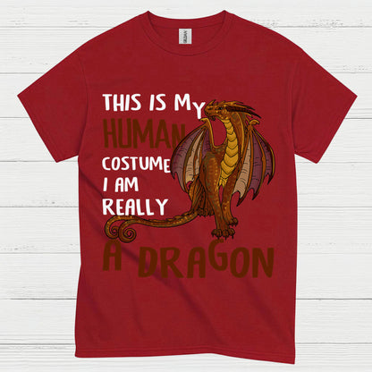 This Is My Human Costume I’m Really A Dragon T Shirt