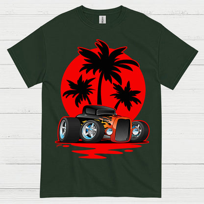 Sunset Hot Rod T Shirt