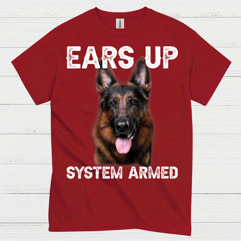 Alert Mode German Shepherd T Shirt