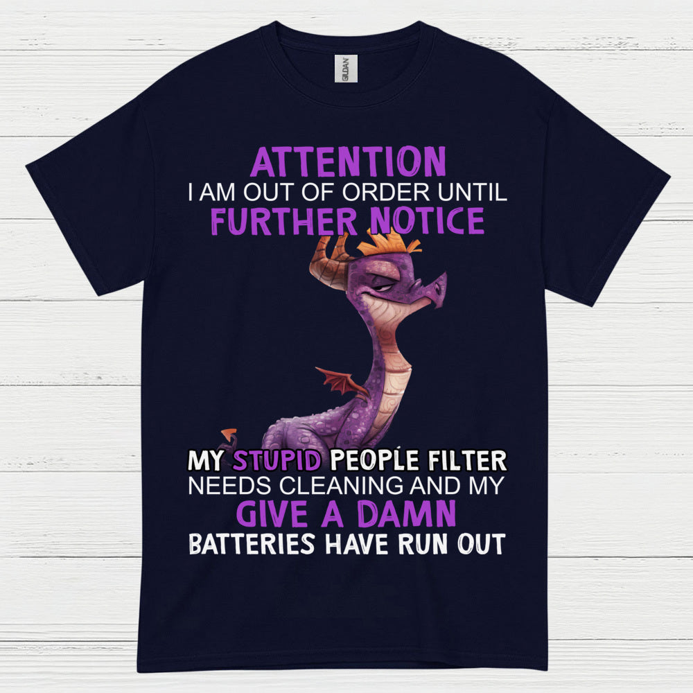 Out Of Order Dragon T Shirt