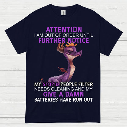 Out Of Order Dragon T Shirt