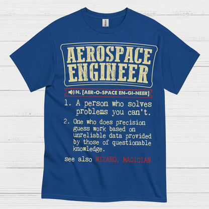 Aerospace Engineer Definition T Shirt