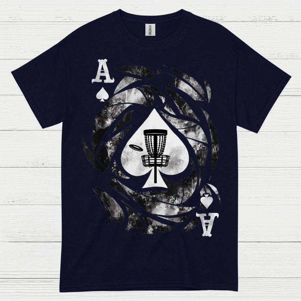 Ace Of Spades Disc Golf T Shirt