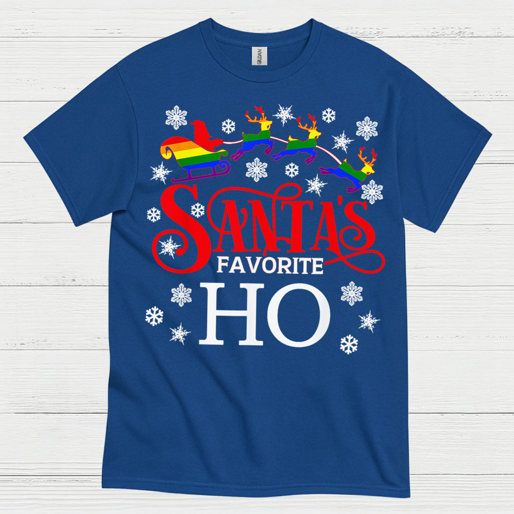 Santa’s Favorite Ho Pride T Shirt