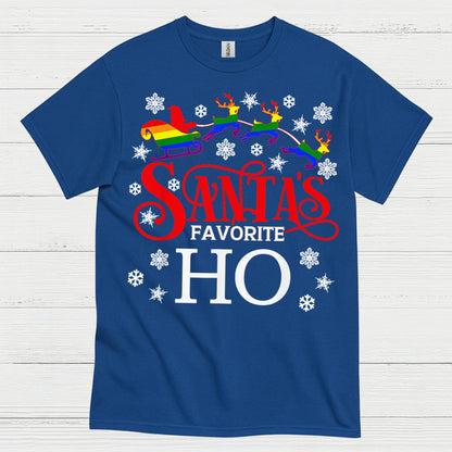 Santa’s Favorite Ho Pride T Shirt