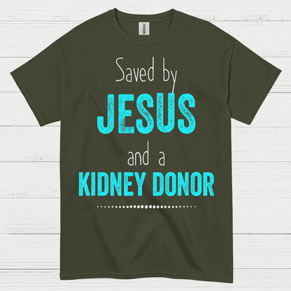 Saved By Jesus Kidney Donor Faith T Shirt