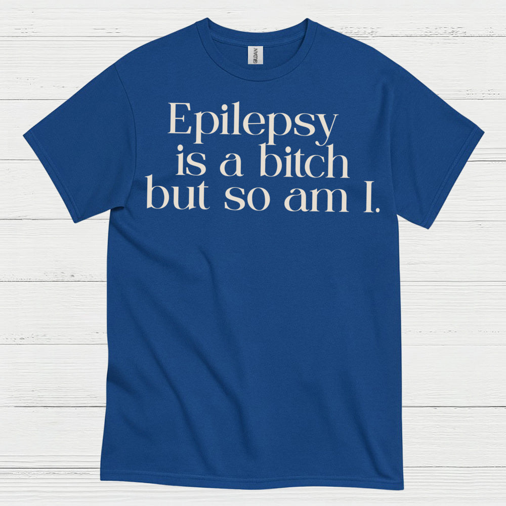Epilepsy Warrior Bold Statement T Shirt