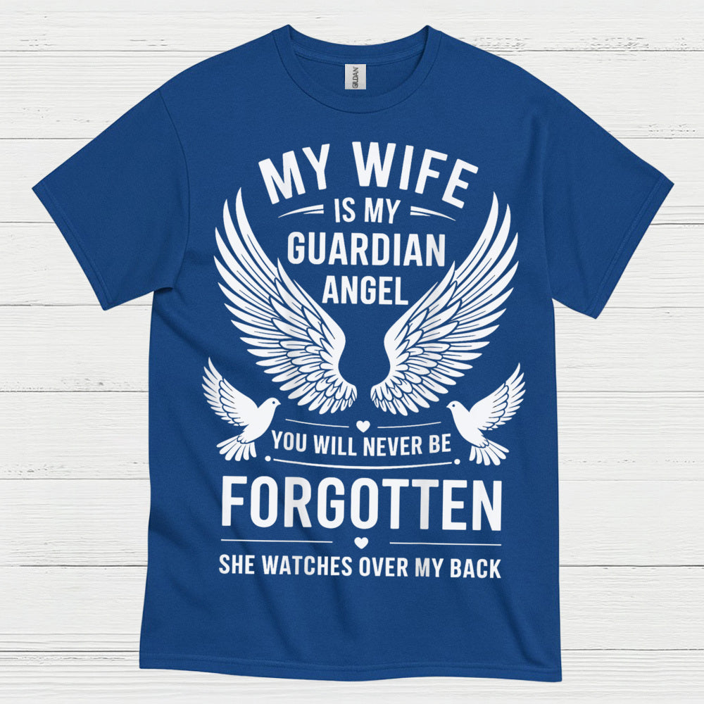 My Wife Is My Guardian Angel T Shirt