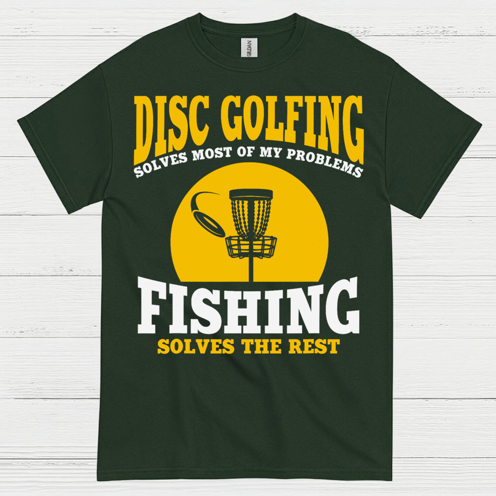 Disc Golfing Solves Most Of My Problems T Shirt