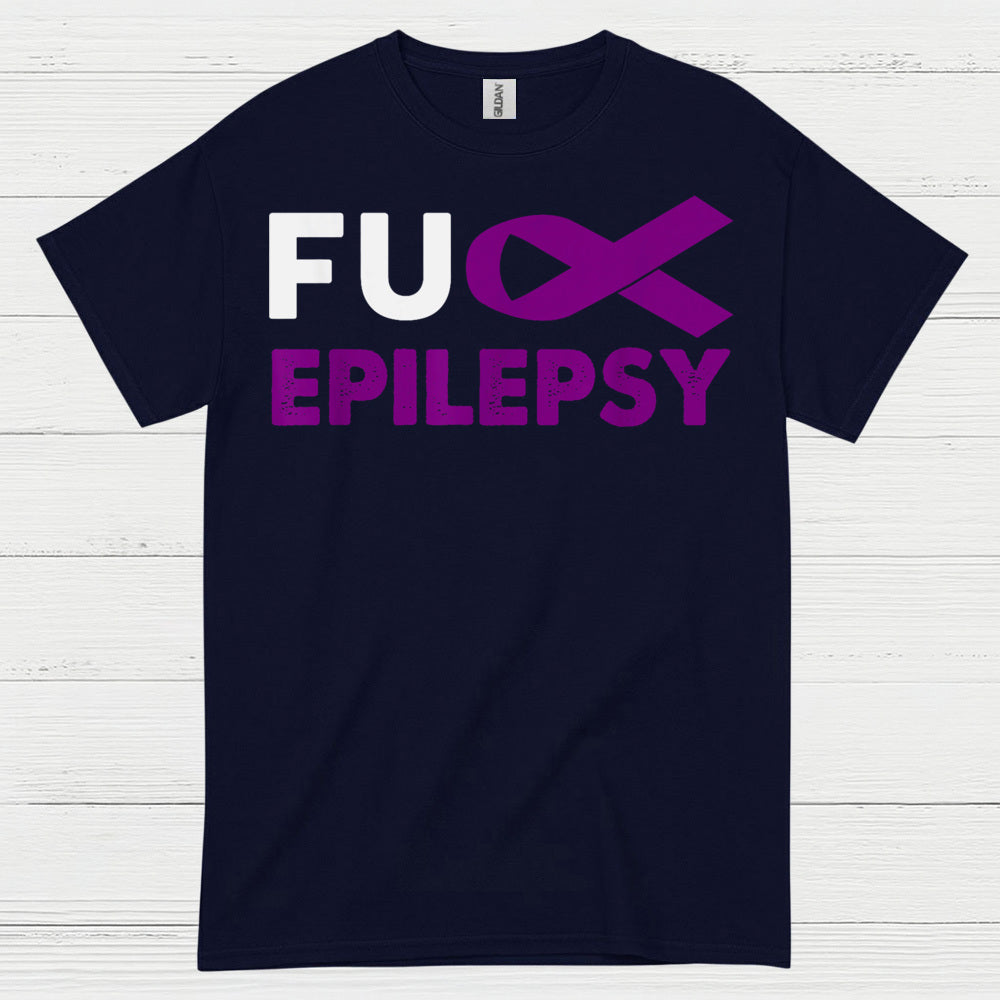 Fight Epilepsy Bold Statement T Shirt