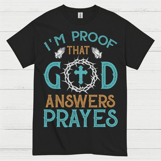 God Answers Prayers Christian T Shirt