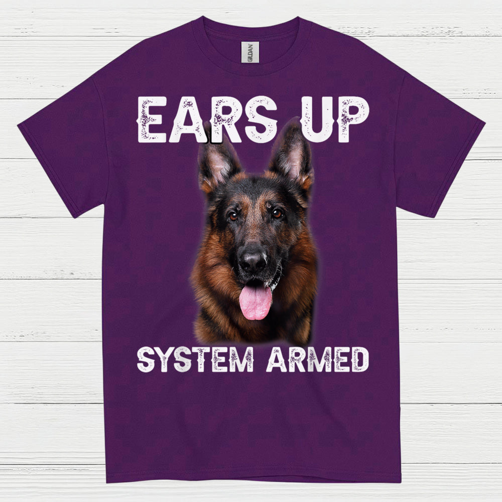 Alert Mode German Shepherd T Shirt