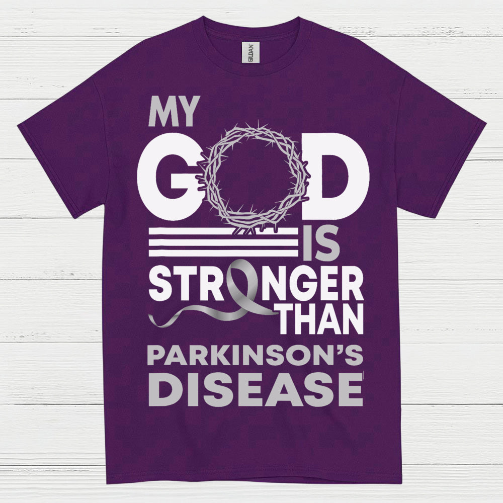My God Is Stronger Parkinsons Faith T Shirt
