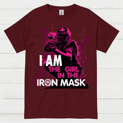 I Am The Girl In The Iron Mask Softball T Shirt