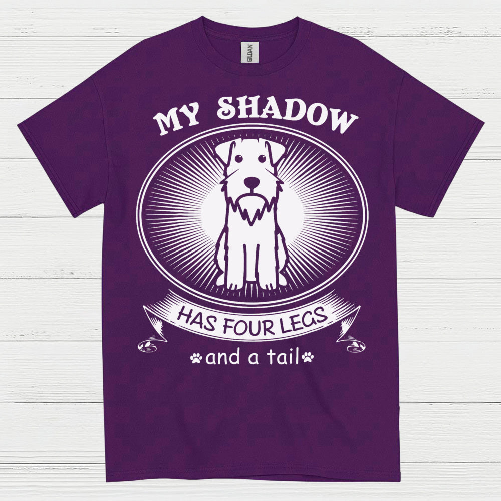 My Shadow Has Four Legs Dog Lover T Shirt
