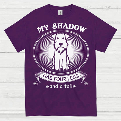My Shadow Has Four Legs Dog Lover T Shirt