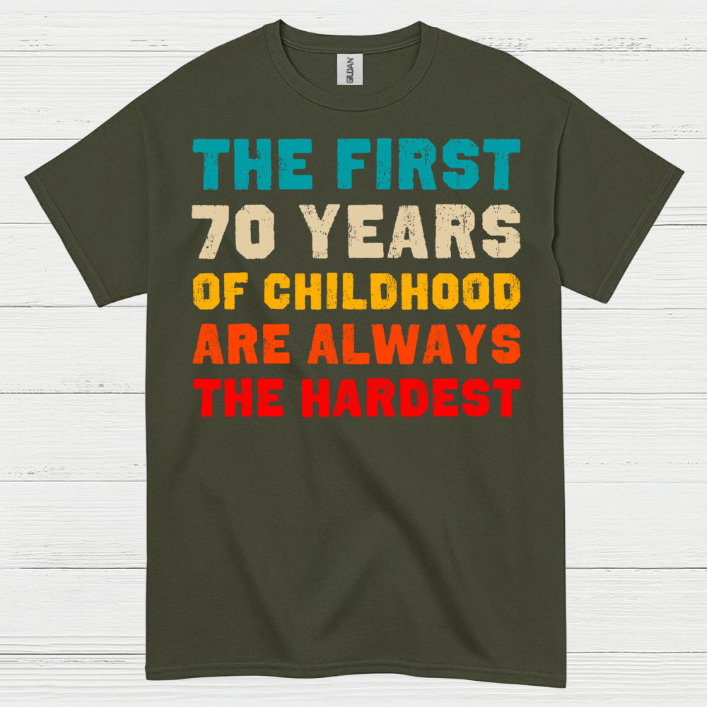 Funny 70th Birthday Humor T Shirt