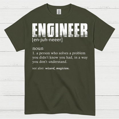 Wizard of Problems Engineer T Shirt