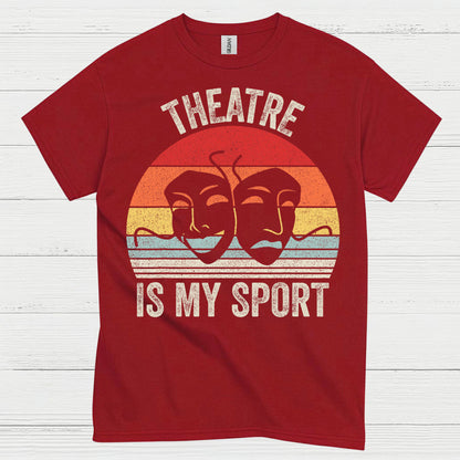 Theatre Is My Sport Vintage T Shirt