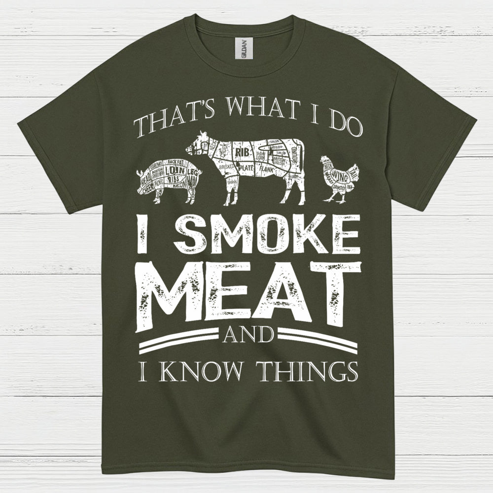 Smoke Meat BBQ T Shirt