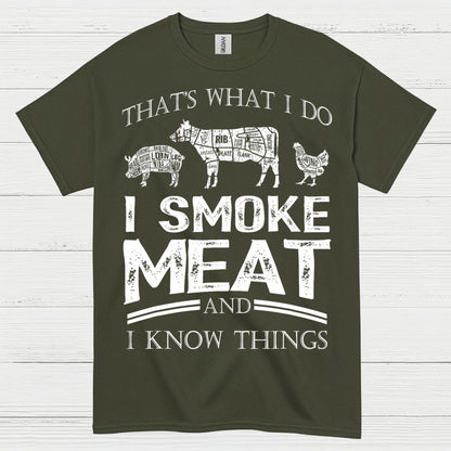 Smoke Meat BBQ T Shirt