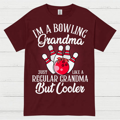 Bowling Grandma But Cooler T Shirt