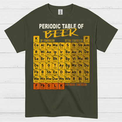 Periodic Table Of Beer T Shirt